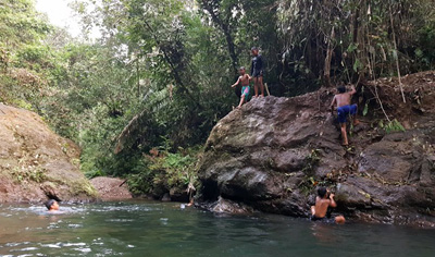 Menikmati Pesona objek wisata Desa Tanjung Belit Kampar Kiri Hulu